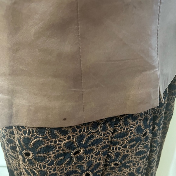 BROWN NAPPA LEATHER JACKET - Picture 11 of 12